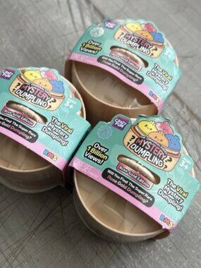 RMS Crazy Fun Mystery Squishy Dumpling Rose Gold Edition Mini (Lot of 3)
